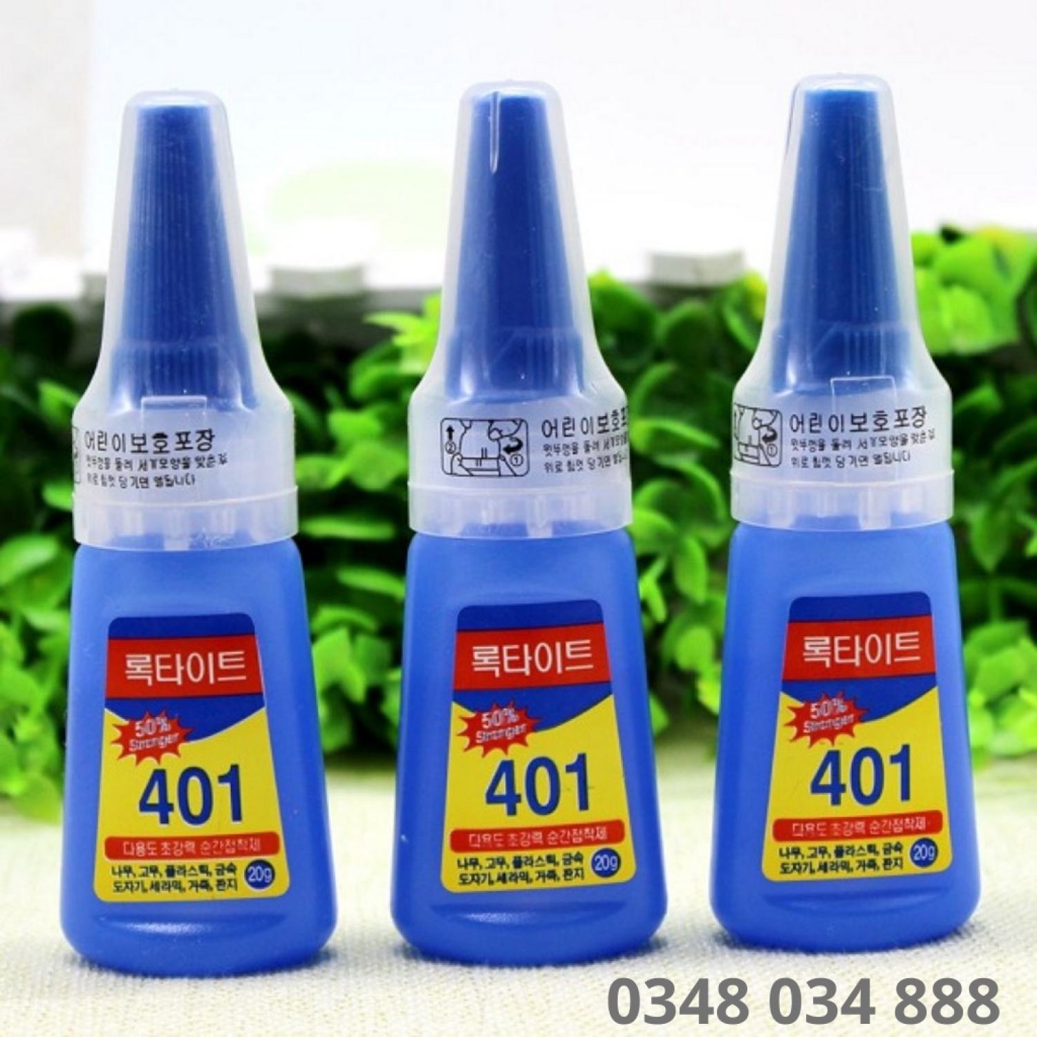 Keo 401 dán móng đính đá siêu chắc