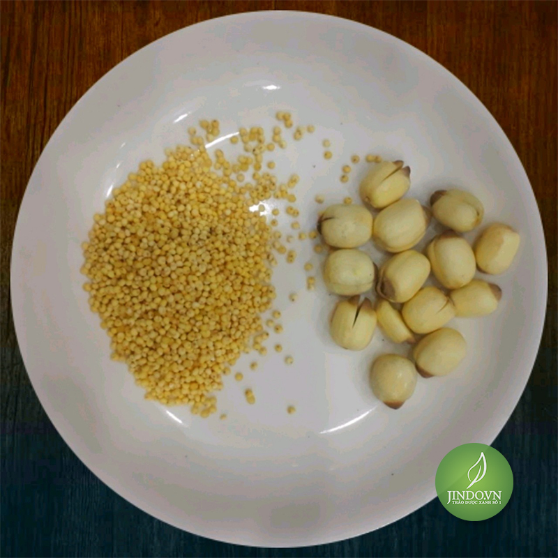 Hạt kê nếp vàng (gói 1kg) - OLF117