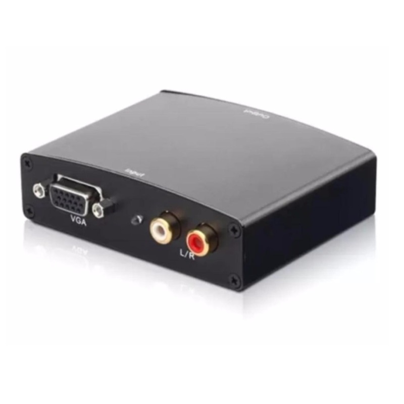 Bộ chuyển đổi VGA sang HDMI Box đen