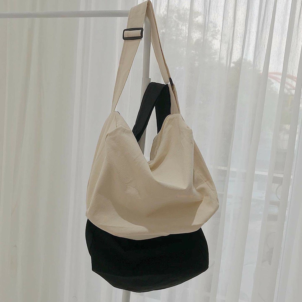 túi unisex uzzang canvas mã 03
