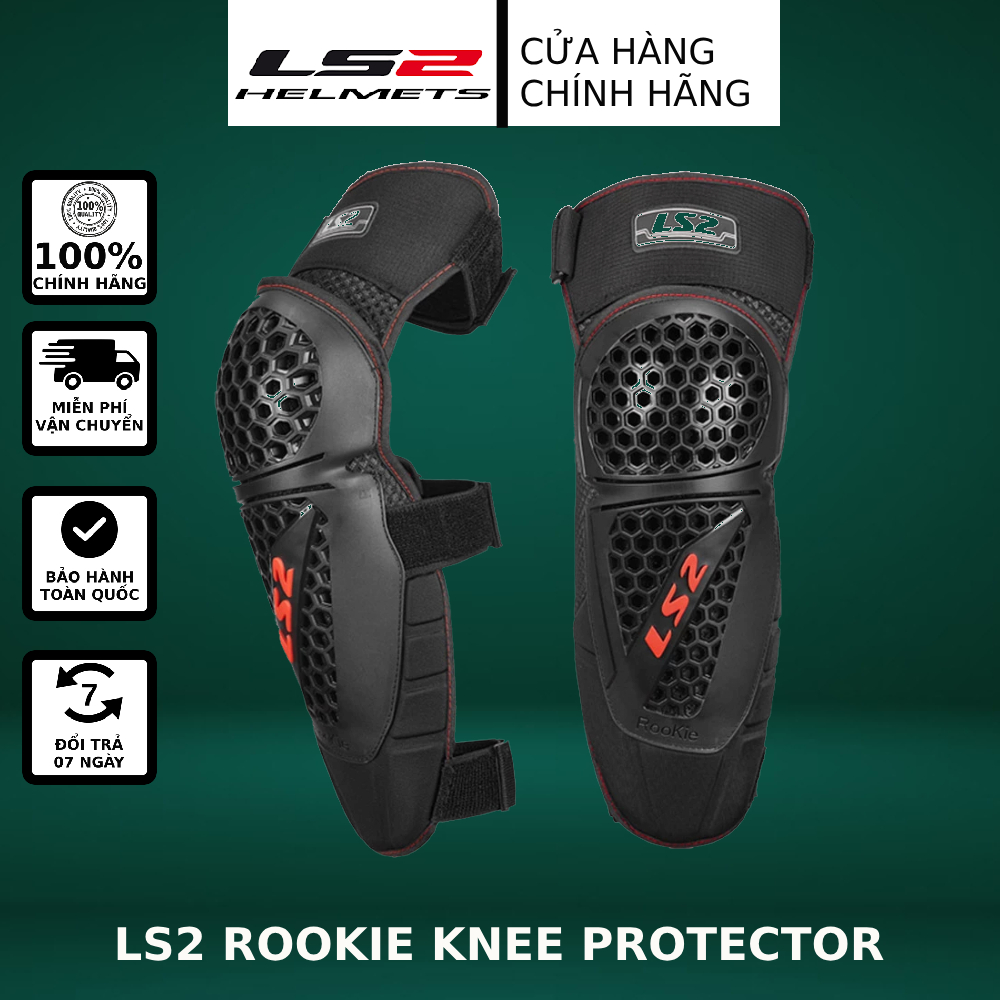 GIÁP GỐI CHÂN LS2 ROOKIE S - L