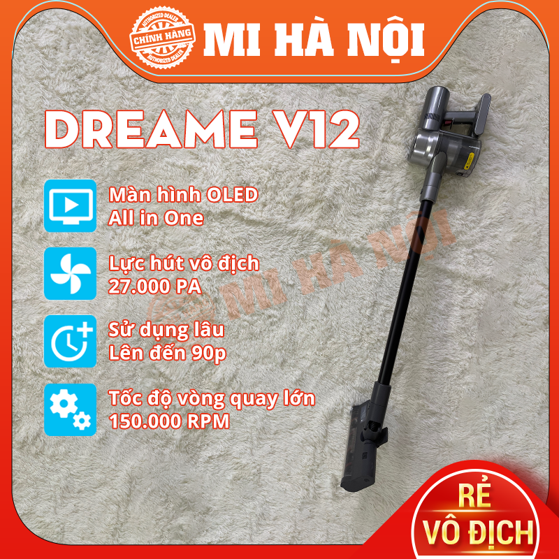 Máy hút bụi cầm tay không dây Dreame V12 / Dreame V11 đa năng