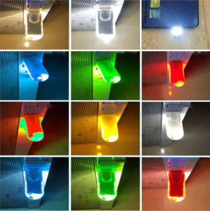 USB led light for room night light table lamp study portable desk lamp with touch switch