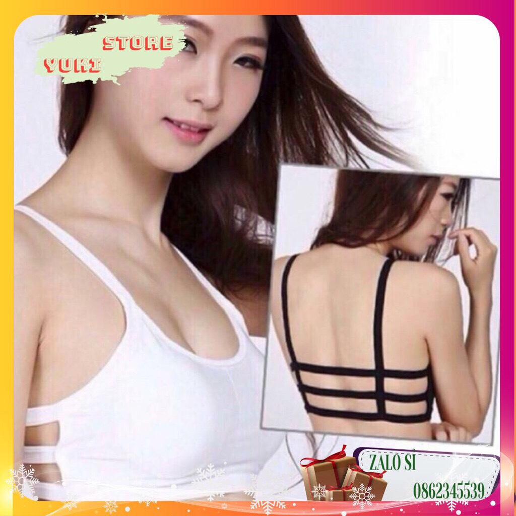[HCM]Áo Bra 3 Dây Không Gọng  Áo Bra Mút Mỏng