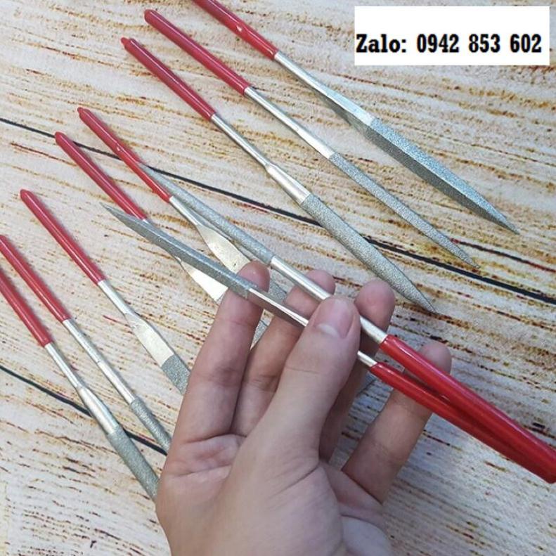 Bộ 10 dũa mài hợp kim cao cấp