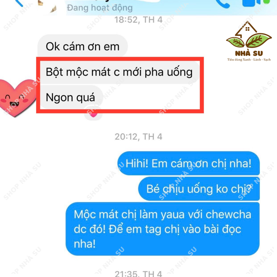 Bột mộc mát Ba Lành - 500g
