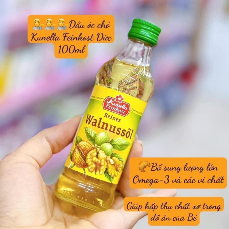 Dầu óc chó omega Kunella Đức 100ml cho bé