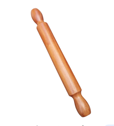 Cây lăn-cán bột bằng gỗ tự nhiên, dụng cụ lăn cán bột