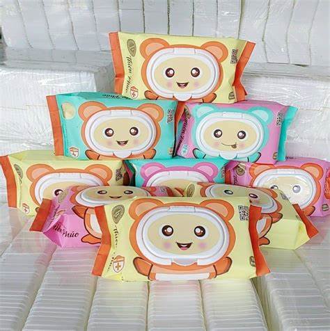 Wet towel panda baby celestial being pack 100 sheets