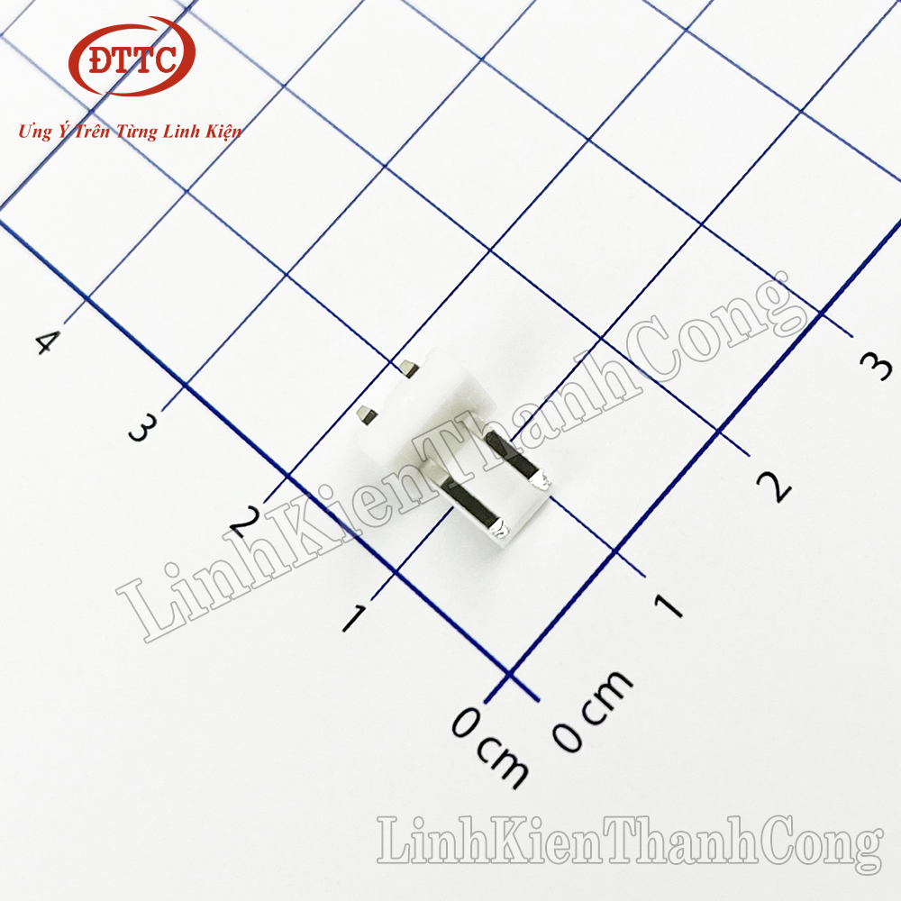 Đế cắm header đực vh3.96 2p 3p 4p 5p 6p chân thẳng
