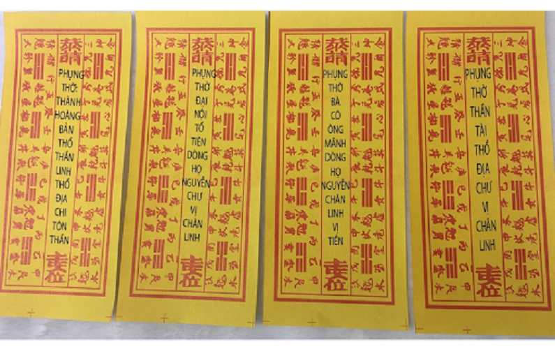 Tờ Dị Hiệu - Tờ Hiệu Bốc Bát Hương