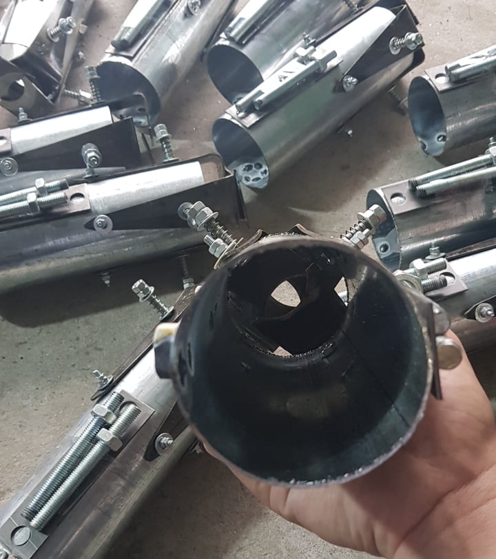 Ống dao cạo vỏ mía + tặng kèm 4 lưỡi