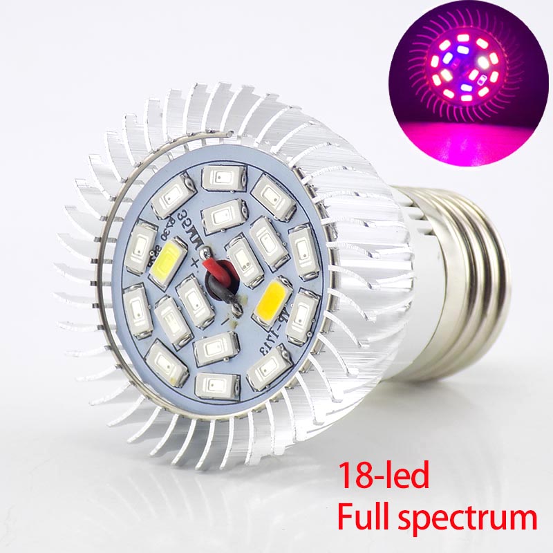Full Spectrum LED Plant Grow Light Bulb E27 UV IR Growing Lamp Bulbs Growtent Box Hydroponic Indoor for Veg Flower