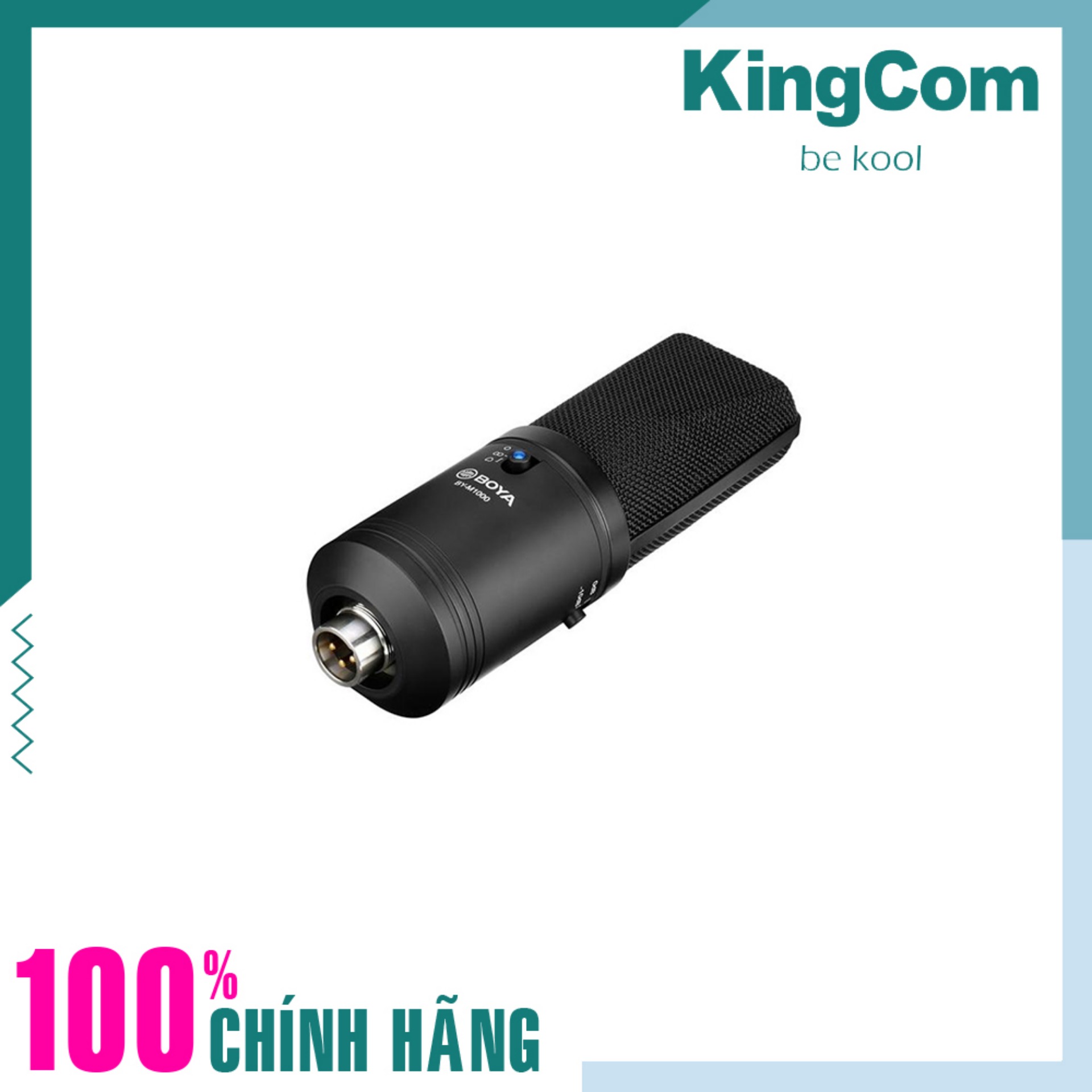Micro Boya USB Microphone Large-Diaphragm Condenser Mic BY-M1000 (FB491)
