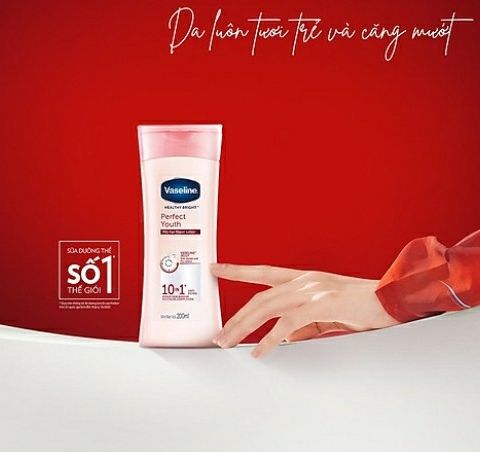 [HCM]Sữa dưỡng thể Vaseline Perfect 10 trong 1 350ml