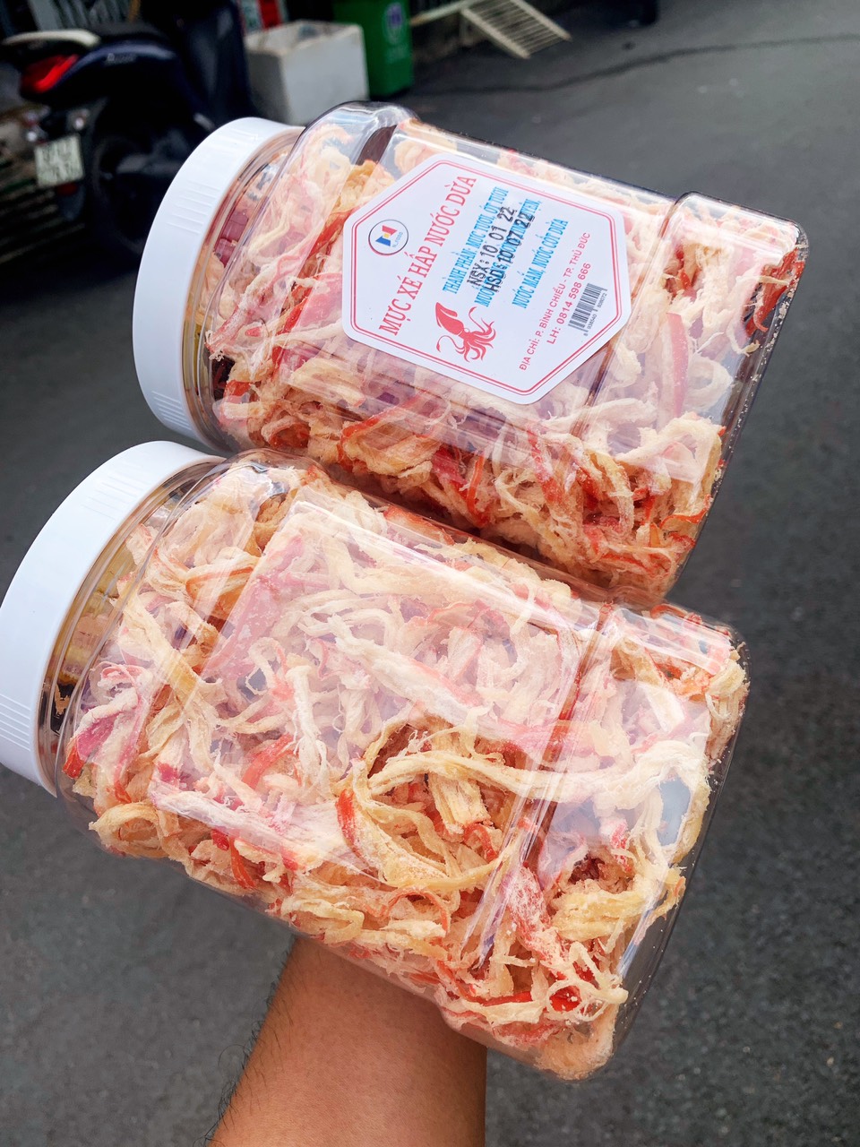 1kg Mực hấp nước cốt dừa