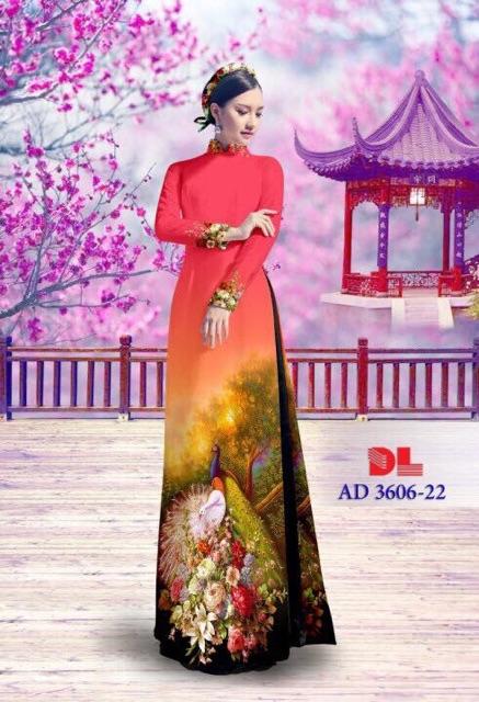 [HCM]Vải áo dài con công