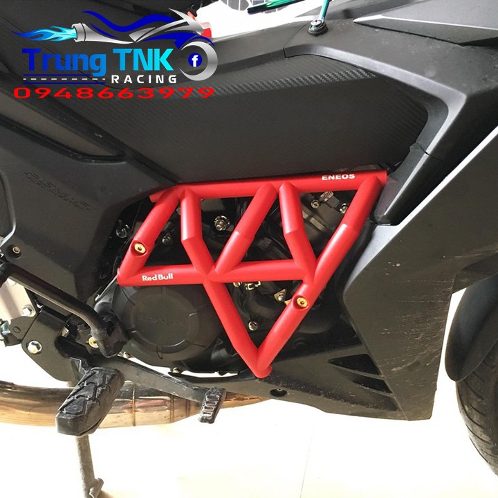 ỐP SƯỜN CHO XE WINNER V1 KIỂU DUCATI (ĐỎ / ĐEN)