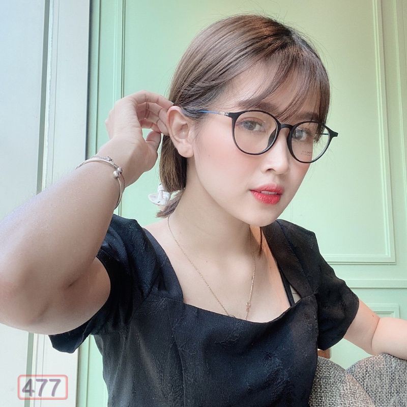 GỌNG KÍNH CẬN DẺO KÍNH MẮT TRÒN HÀN QUỐC