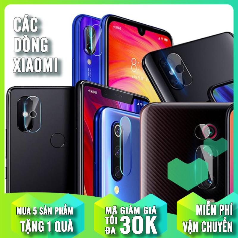 Cường lực camera cho Xiaomi Poco F3 - Poco X3 NFC - X3 Pro - F2 Pro / Redmi Note 10 - Note 10 Pro - Note 9S - Note 8 Pro - Note 8 - Note 7 - Note 6 Pro / Redmi K40 - K30 Pro - K30 - K20 - Redmi 9T - 9A -9C / Mi 10T Pro - 10T Lite