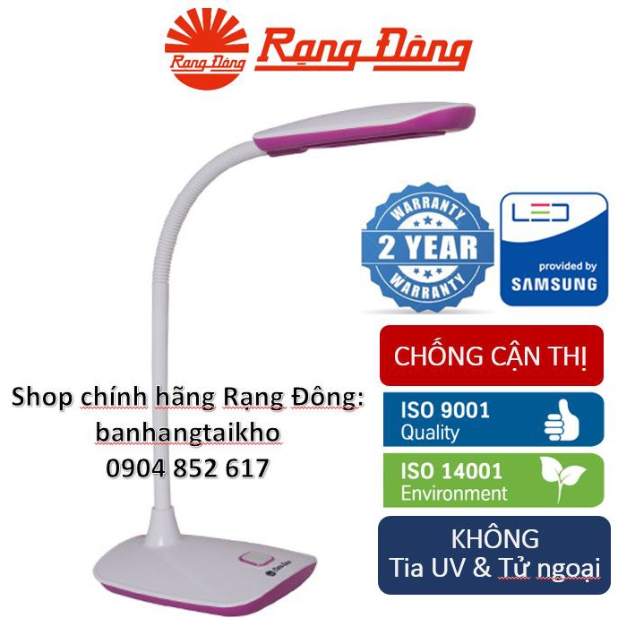 Đèn Học Chống Cận Led Rạng Đông, Chipled Samsung