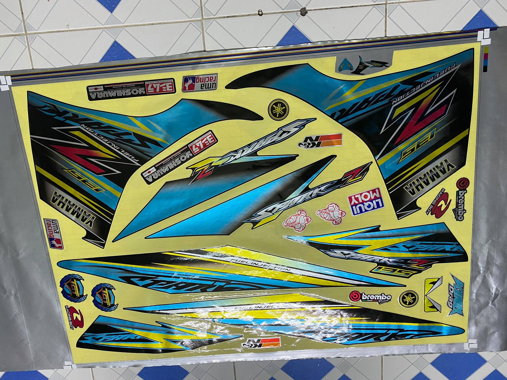 [HCM]TEM RỜI EXCITER 2011-2015 SPARK Z CANDY CAMAY