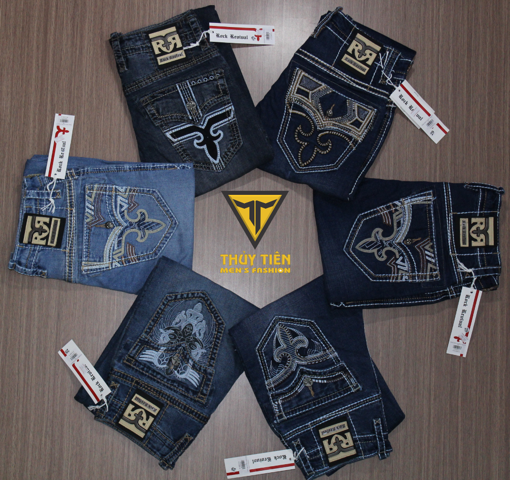 Quần jeans ông Địa - Rock Revival