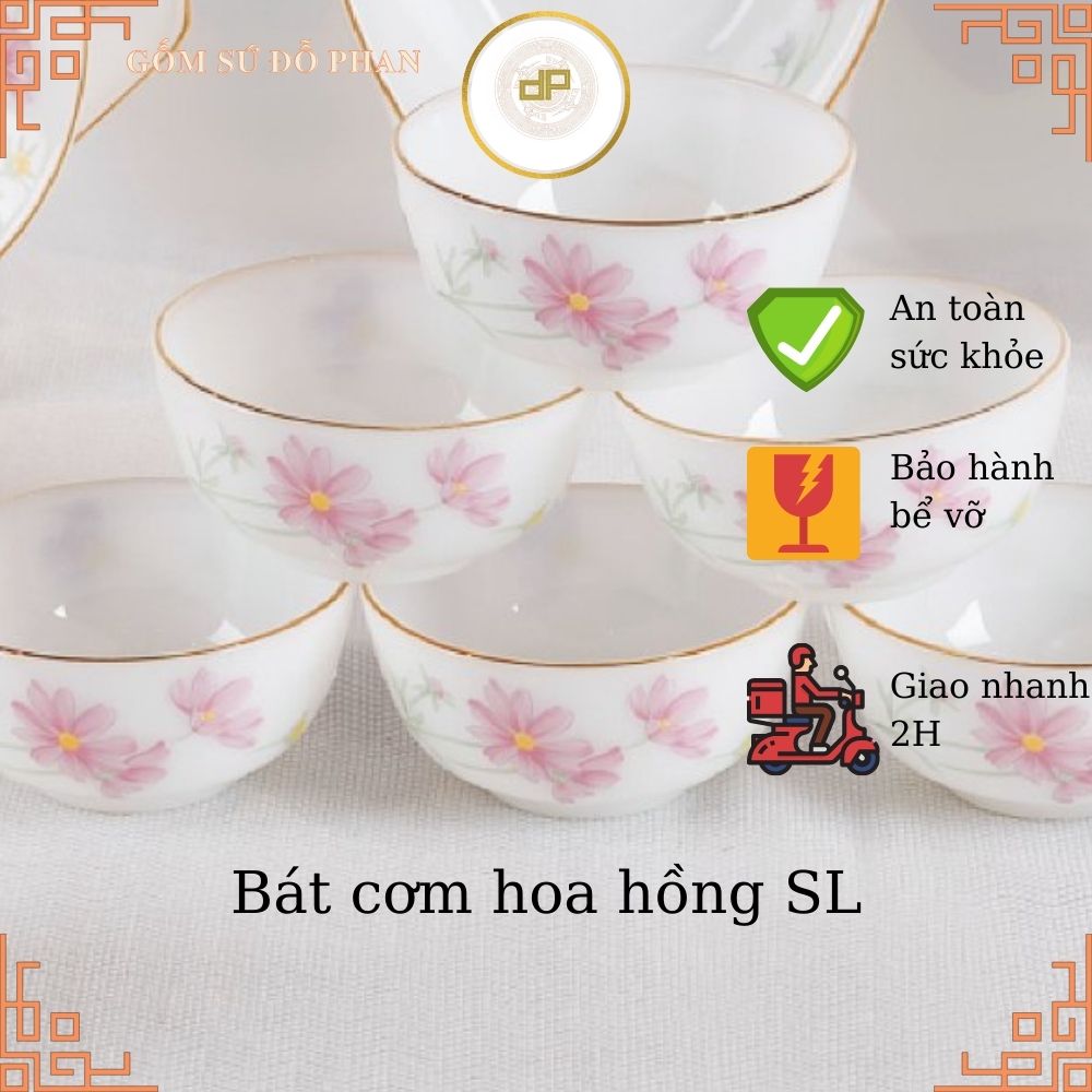 Bát ăn cơm Sứ Mỹ Thủy Tinh Ngọc sản phẩm nhập khẩu, ảnh thật 100% sản phẩm có độ tinh khiết và thấu quang cao và an toàn cho cho sức khỏe