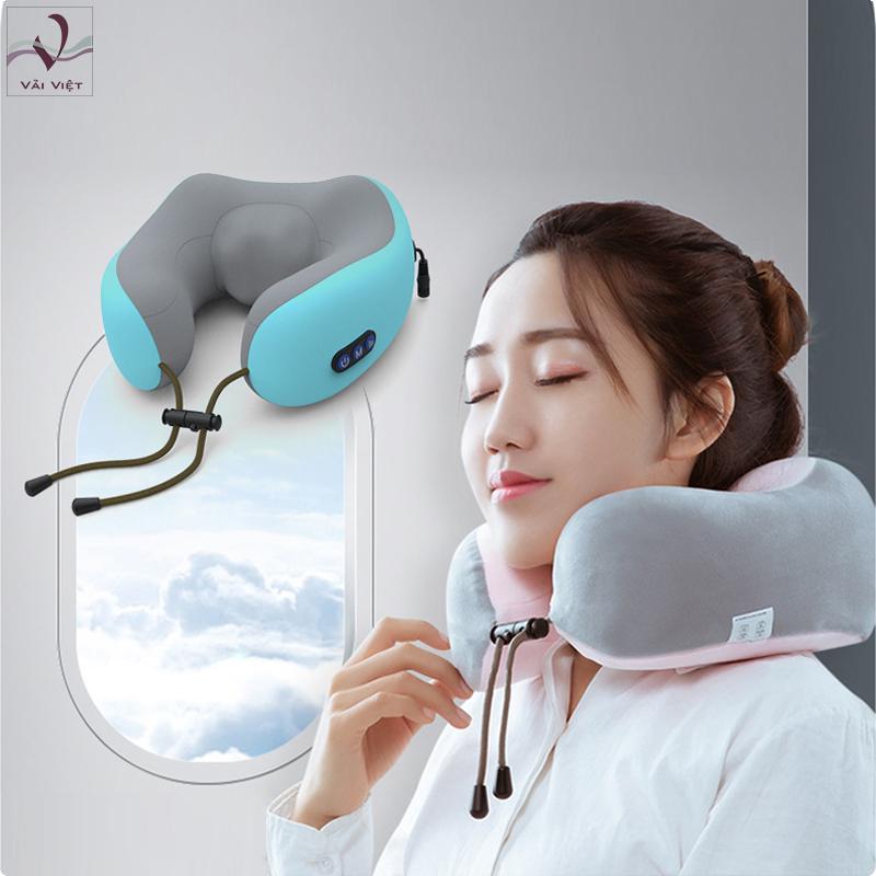 GỐI MASSAGE CỔ CAO CẤP - ĐA NĂNG , gối ngủ văn phòng, gối mát xa, gối massage trị liệu, gối massage cổ, gối massage cổ cao cấp, gối massage vòng cổ , gối massage hình chữ U, gối chữ u, gối kê cổ , gối mát xa cổ, gối massage cổ loại nào tốt.
