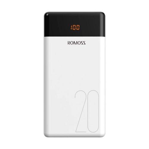 Pin dự phòng ROMOSS 20.000mah led sạt iphon khoảng 3 lần
