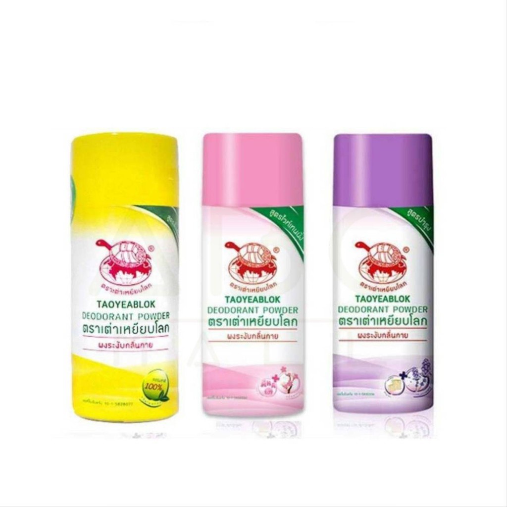 [hàng thái chính hãng] Phấn khử mùi con rùa Taoyeablok Deodorant Powder