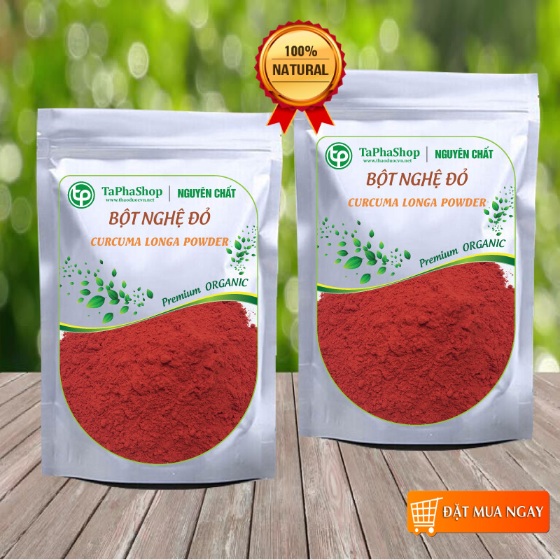 Bột Nghệ Đỏ 100g - Thảo Dược Tấn Phát