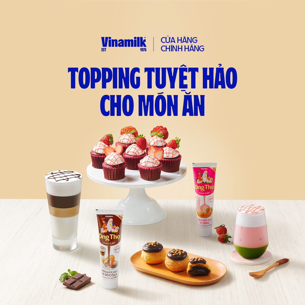 [CHỌN PHÂN LOẠI] Bộ 6 Tuýp Sữa Đặc Ông Thọ 165g