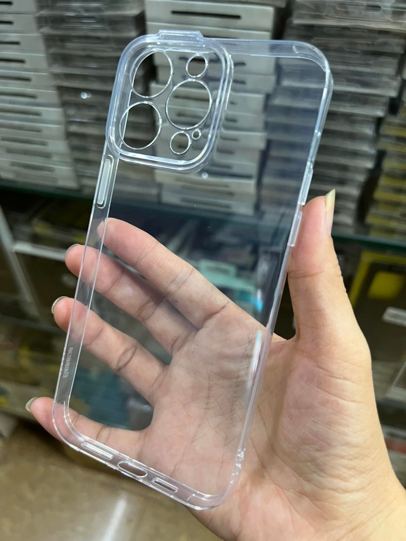 Ốp Lưng iPhone 14 Pro Silicon Dẻo Trong Suốt Mỏng Hiệu Baseus