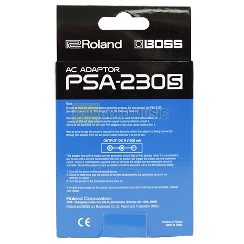 Adaptor Roland PSA-230S bộ nguồn đàn