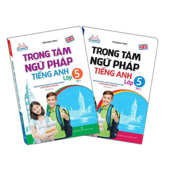 Combo trọng tâm ngữ pháp tiếng Anh lớp 5