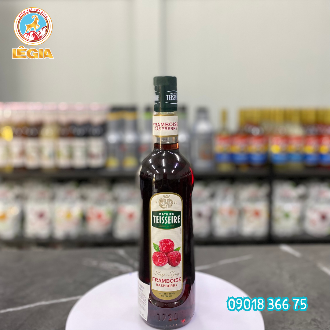 Siro teisseire phúc bồn tử 700ml - teisseire raspberry syrup