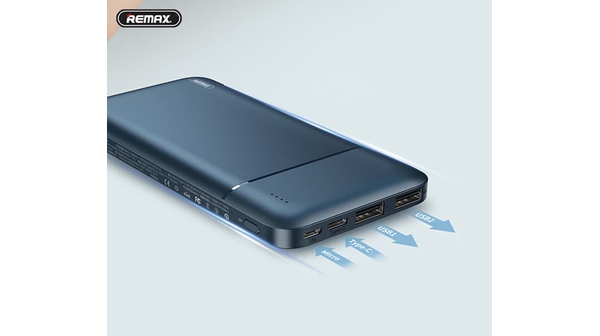 Pin sạc dự phòng Remax 10.000mAh RPP-96 Đen