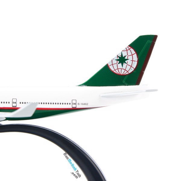 [HCM]Mô hình máy bay Eva Air Boeing B747 16cm Everfly