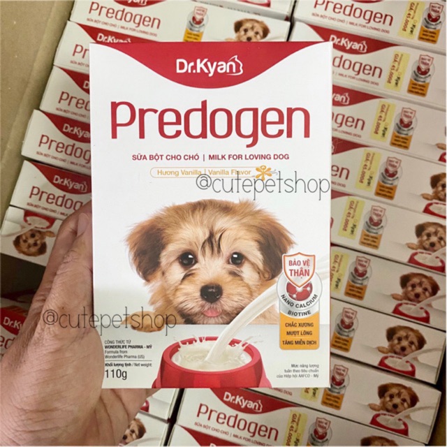 Sữa bột dinh dưỡng cho chó đang mang thai và chó con predogen dr.kyan🇺🇸