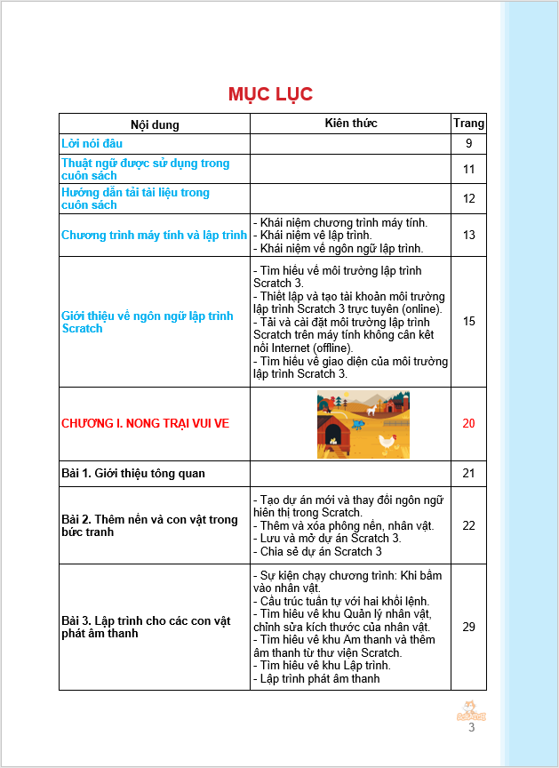Sách Coding 3 lập trình với Scratch 3 (Dành cho học sinh lớp 3)