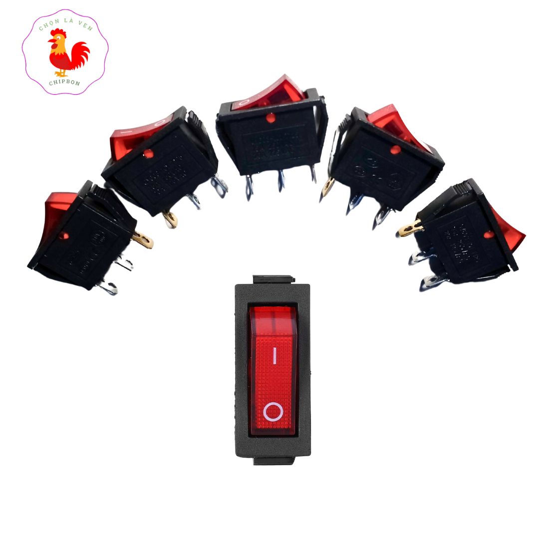 Công Tắc Bập Bênh Có Đèn 15A 3 Chân KCD3