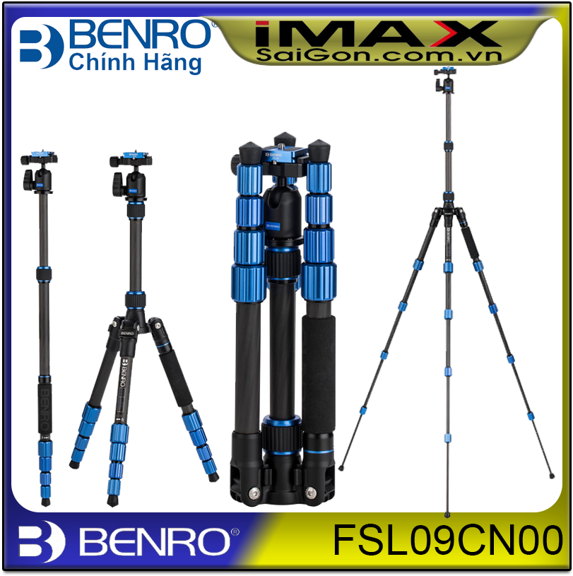 [HCM]Chân máy ảnh Benro FSL 09CN00 Carbon