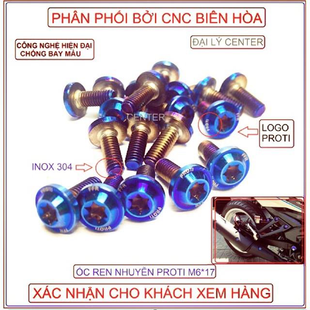ỐC KIỂU 8LY PROTI LỤC BẢO