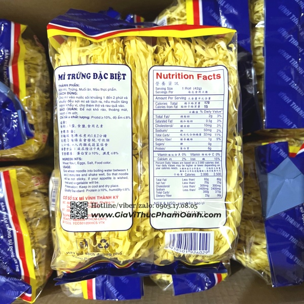 Thin string noodles Vinh Thanh Ky (500gr)