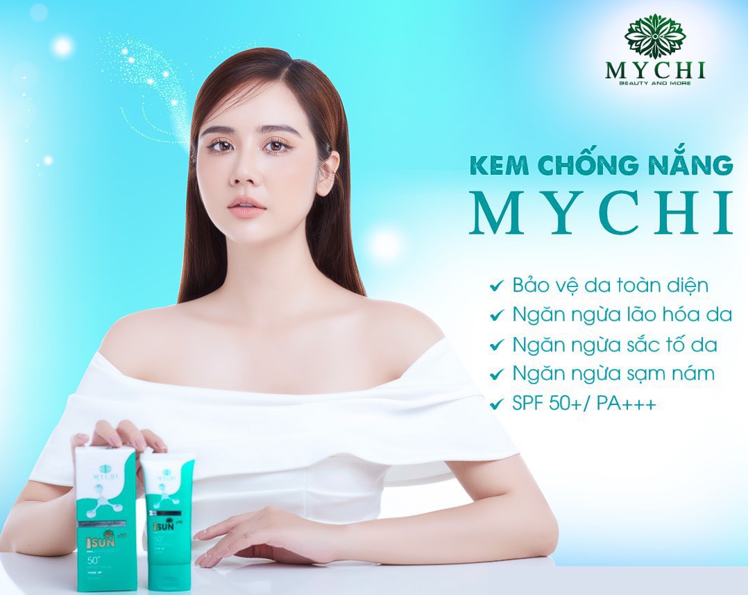 Kem chống nắng MYCHI SUN ( Tặng sữa rửa mặt Mychi)