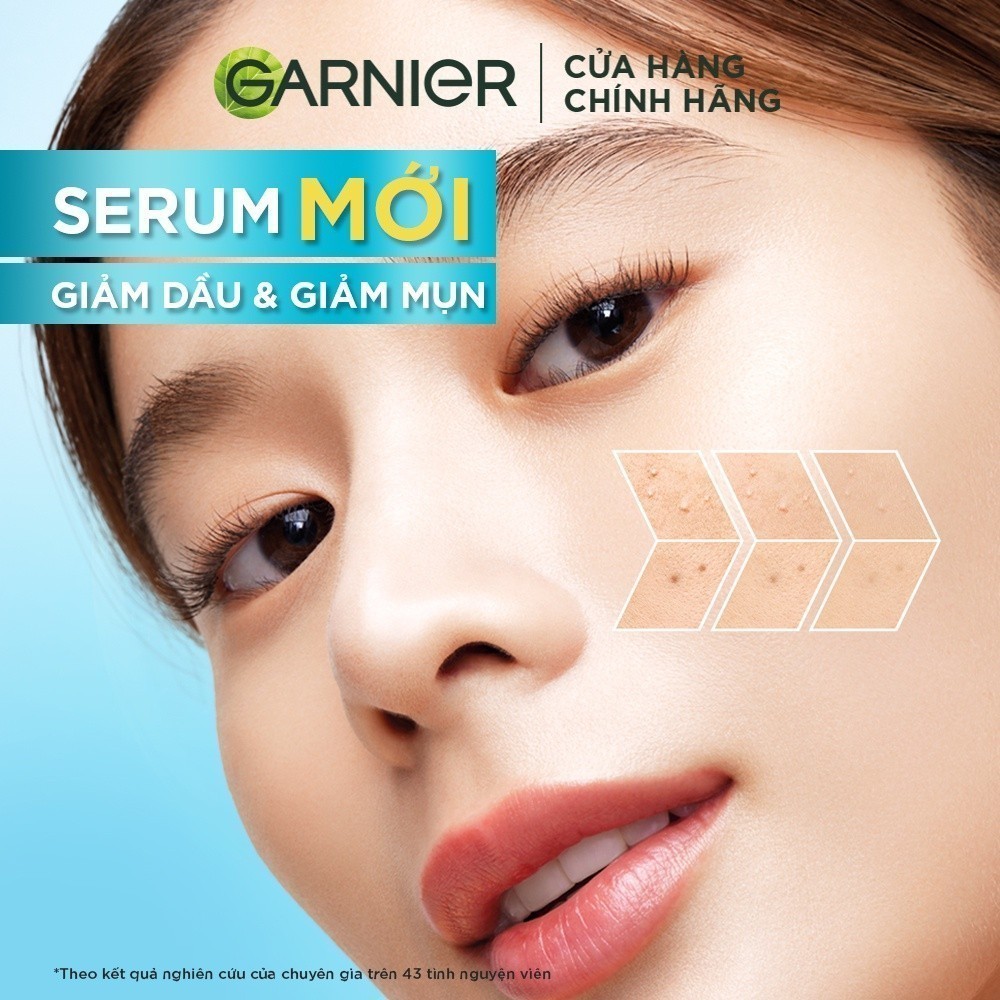 Tinh Chất Garnier Giảm Mụn Sáng Da - Serum gói 7.5ml