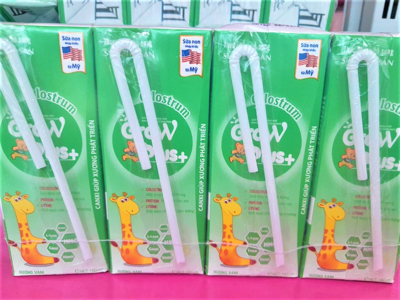 Sữa bột pha sẵn Grow Plus+ colostrum/ sữa nước pha sẵn 180ml/110ml