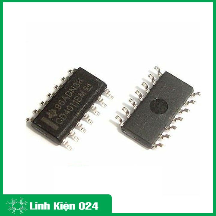 IC CD4071 DIP14 / SOP14 điện áp rộng