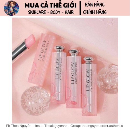 [GIẢM 5% ĐƠN 129K]Son dưỡng Dior Lip Glow Fullsize